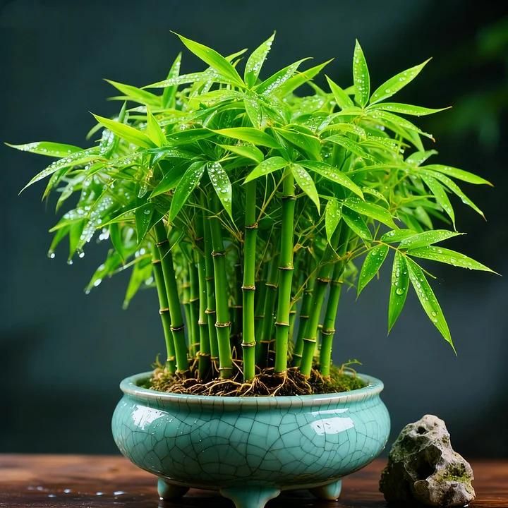 Multi Colour Lucky Bamboo Seeds + Plant Growth Serum 50 ML Free